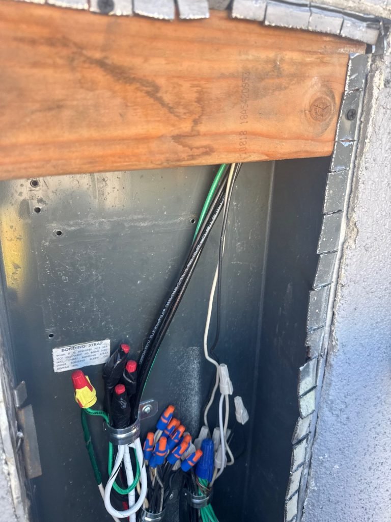 Electrical troubleshooting performed by LG Electric