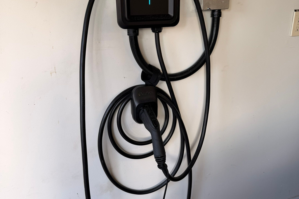 EV charger installed by LG Electric