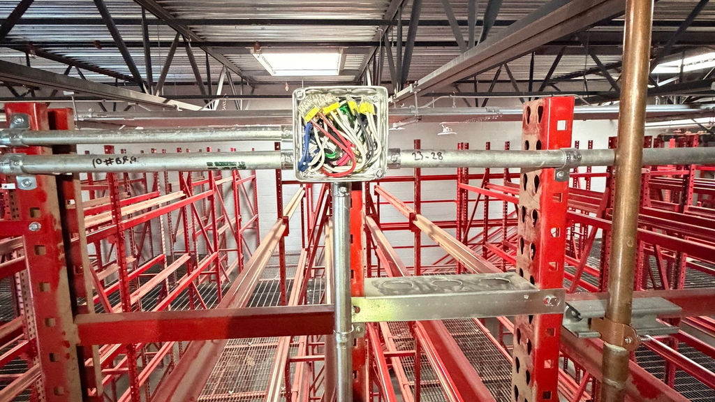 Commercial conduit installation by LG Electric